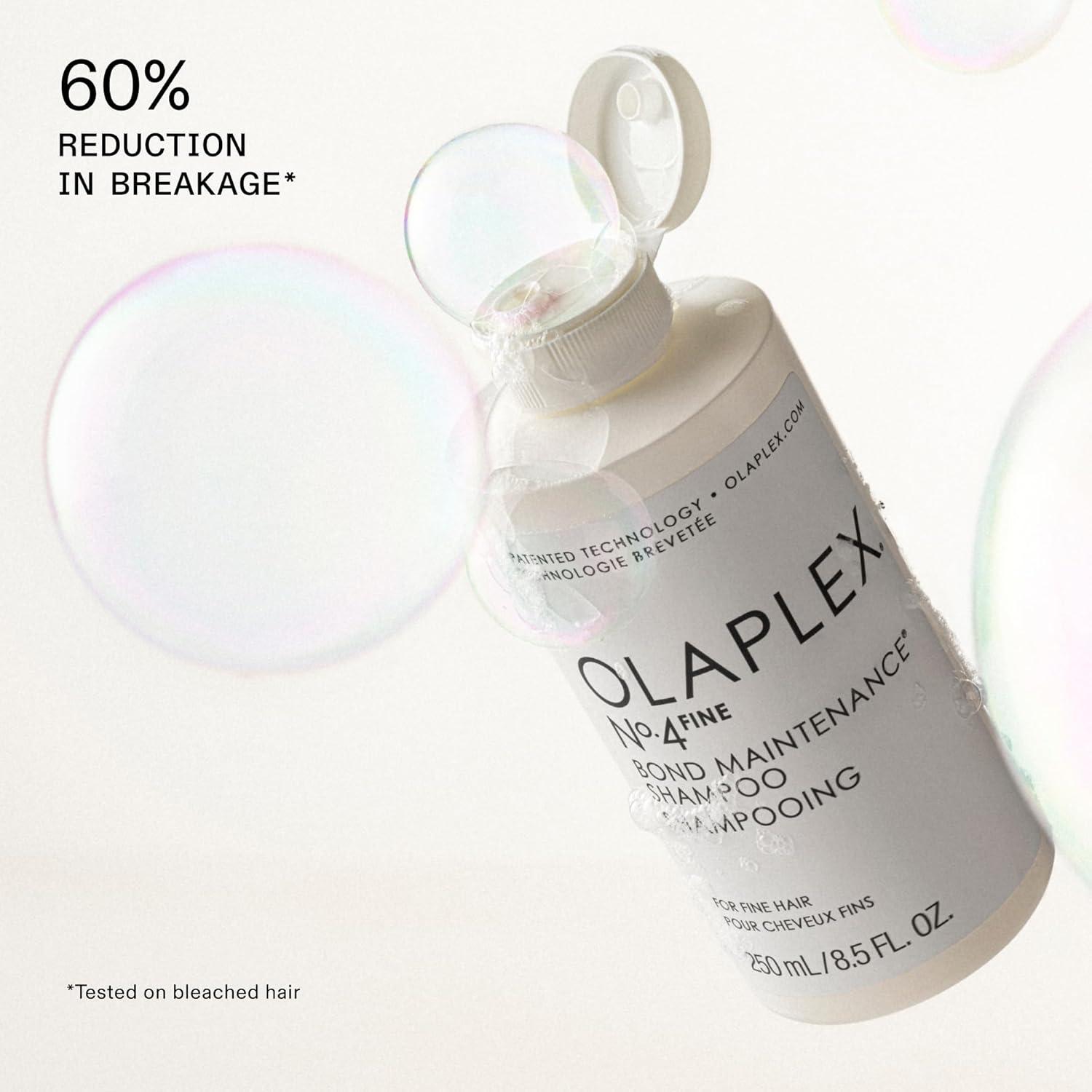 imageBundle of Olaplex No4FINE Bond Maintenance Shampoo Ultralight85 Fl Oz Olaplex N5FINE Bond Maintenance Conditioner 85 Fl Oz
