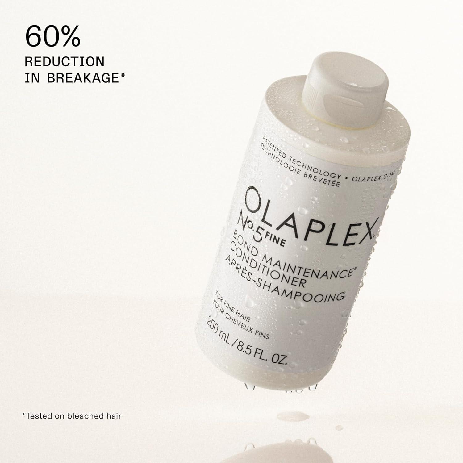 imageBundle of Olaplex No4FINE Bond Maintenance Shampoo Ultralight85 Fl Oz Olaplex N5FINE Bond Maintenance Conditioner 85 Fl Oz
