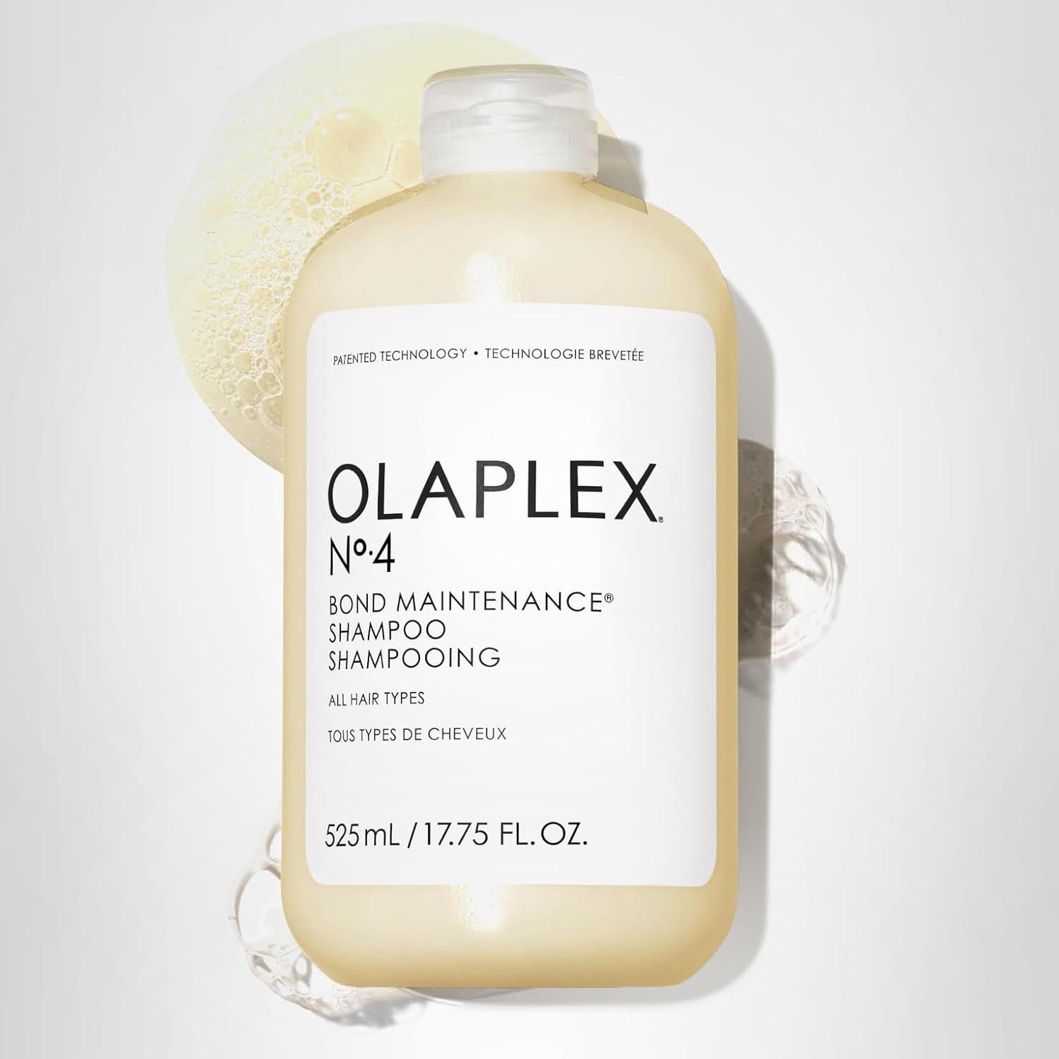imageOlaplex No 4 Bond Maintenance Shampoo Repairs Strengthens amp Nourishes All Hair Types Adds Shine amp Leaves Hair Feeling Soft1775 Fl Oz Pack of 1