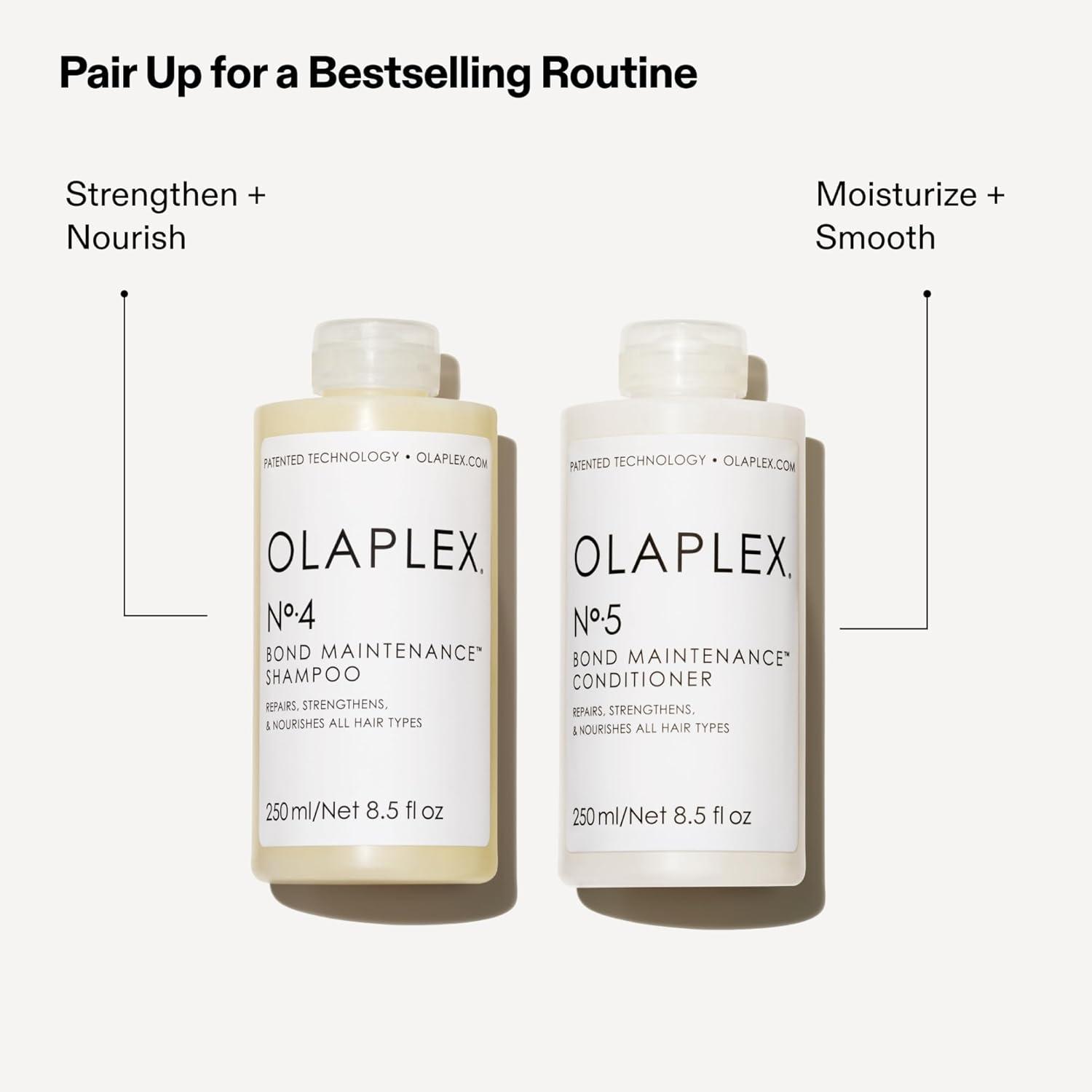 imageOlaplex No 4 Bond Maintenance Shampoo Repairs Strengthens amp Nourishes All Hair Types Adds Shine amp Leaves Hair Feeling Soft85 Fl Oz Pack of 1