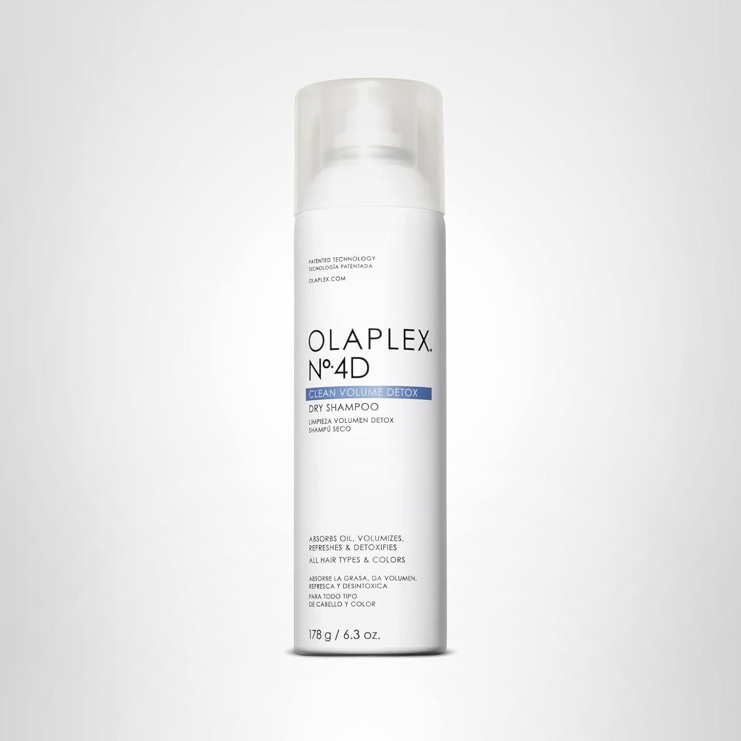 imageOlaplex No 4D Clean Weightless Volume Dry Shampoo Detoxifies Scalp Neutralizes Odor Leaves Hair Feeling Clean For All Hair Types63 Ounce Pack of 1