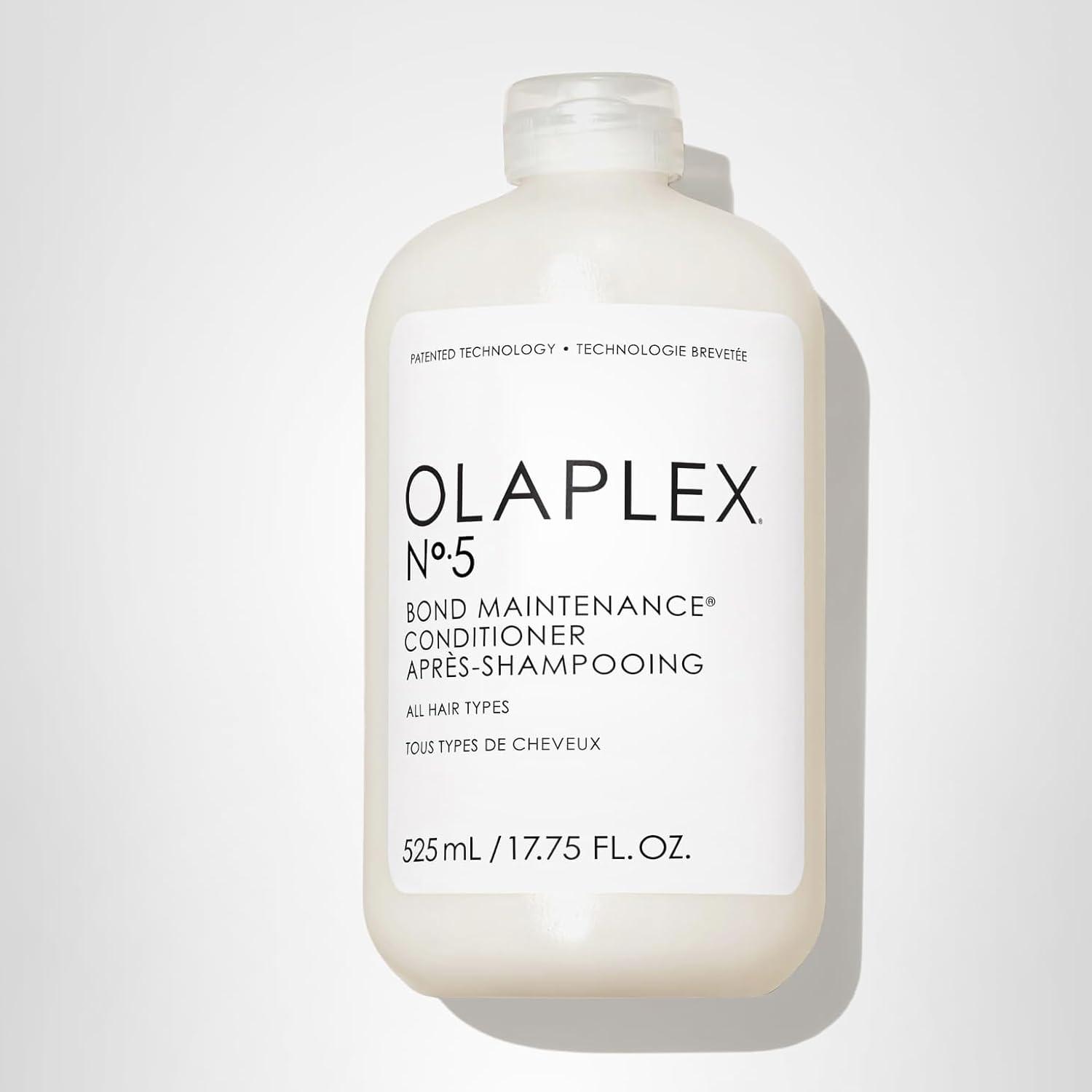 imageOlaplex No 5 Bond Maintenance Conditioner Repairs Strengthens amp Nourishes All Hair Types Leaving Hair Feeling Soft amp Adds Shine1775 Fl Oz Pack of 1