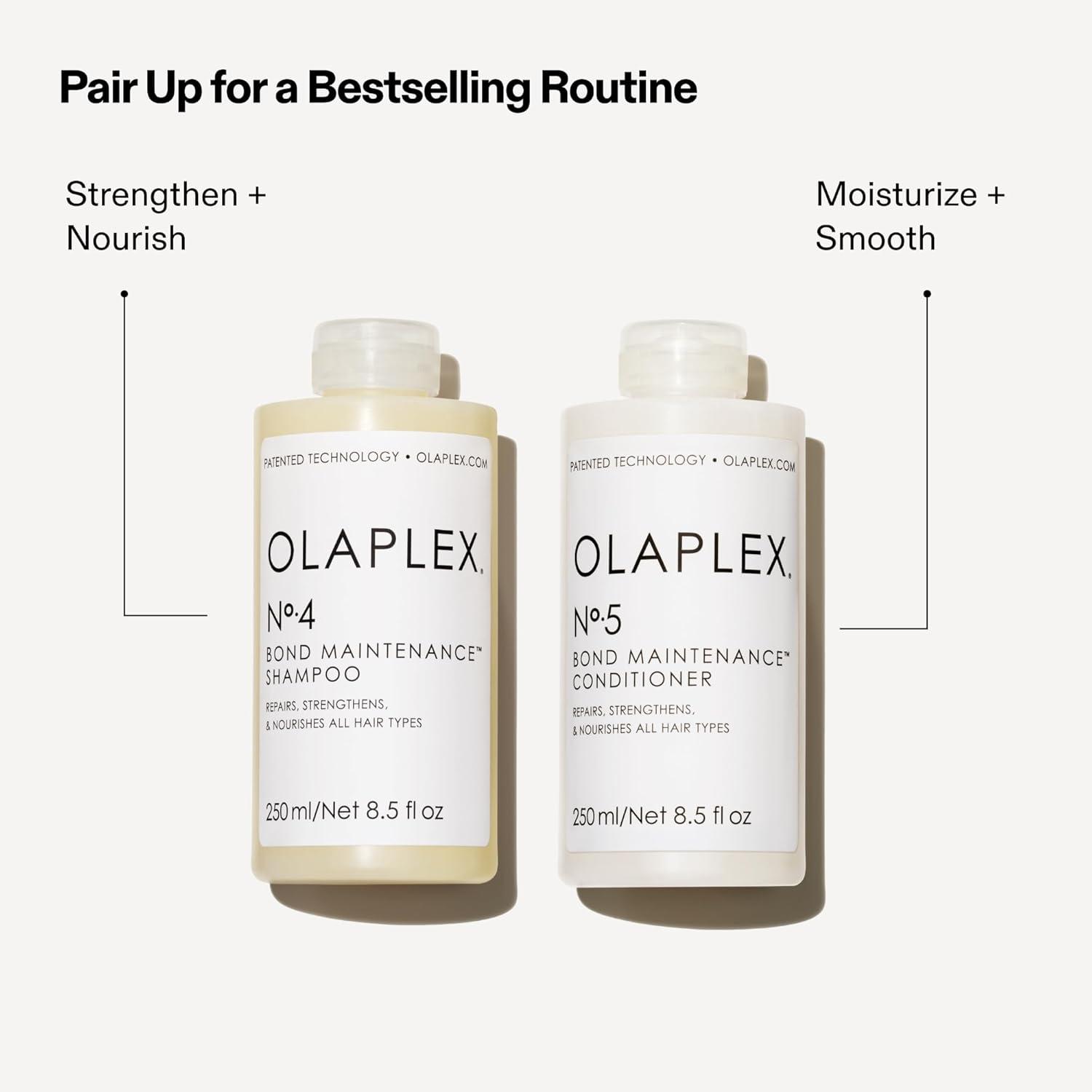 imageOlaplex No 5 Bond Maintenance Conditioner Repairs Strengthens amp Nourishes All Hair Types Leaving Hair Feeling Soft amp Adds Shine33 Fl Oz Pack of 1