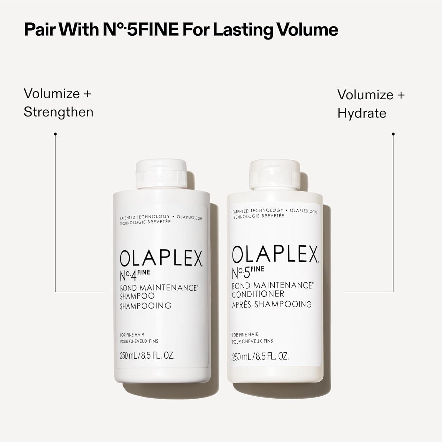 imageOlaplex No 5 FINE Bond Maintenance Conditioner Weightless Clinically Proven Fine Hair Shampoo to Volumize amp Strengthen85 Fl Oz Pack of 1