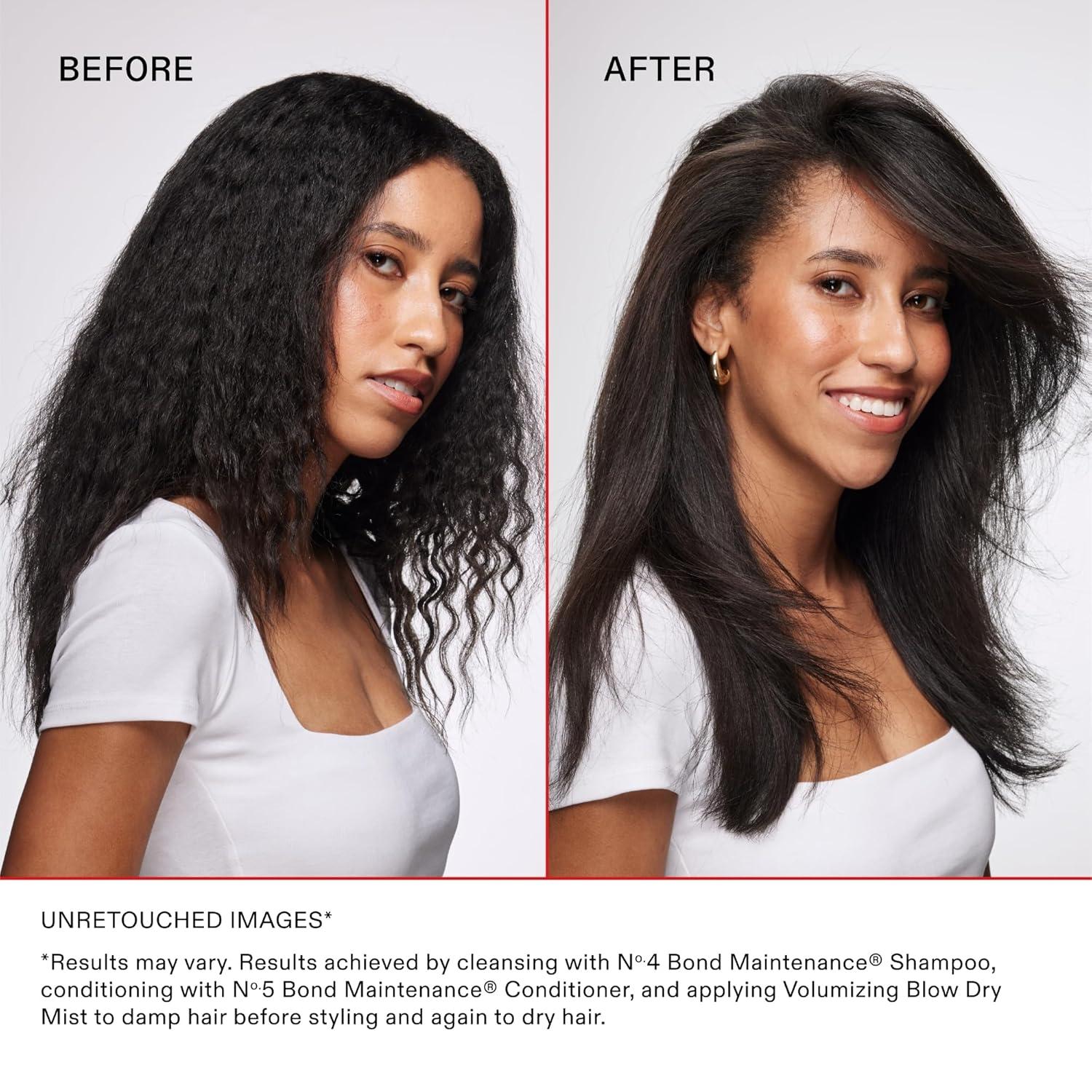 imageOlaplex Volumizing Blow Dry Mist Weightless Volume Body amp Bounce 450F232C heat protection For Coily Curly Straight and Wavy 150 mL 50 Fl Oz