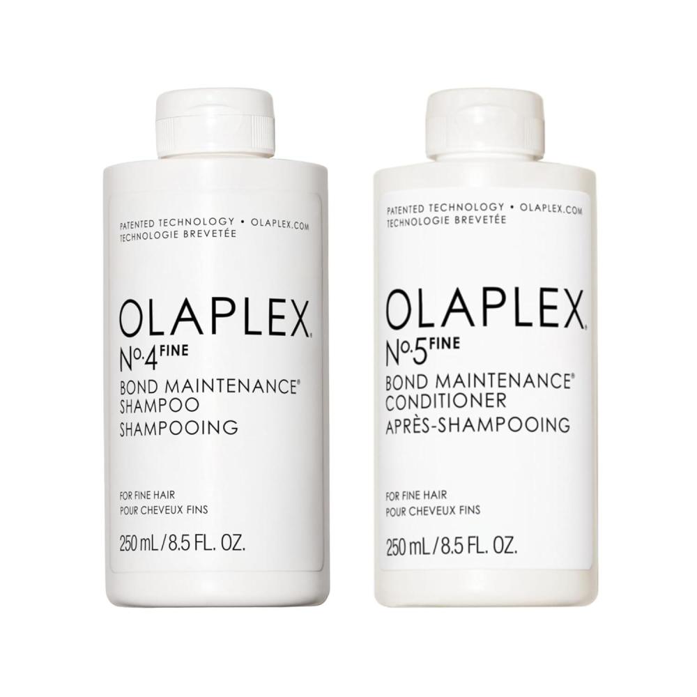 imageBundle of Olaplex No4FINE Bond Maintenance Shampoo Ultralight85 Fl Oz Olaplex N5FINE Bond Maintenance Conditioner 85 Fl Oz