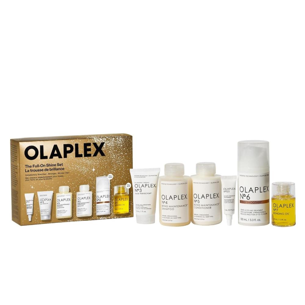 imageOlaplex No 7 Bonding Oil Concentrated High Shine Heat Protectant Visibly Smooths amp Softens Hair Added Color Vibrancy Up to 72 Hour Frizz Control For All Hair Types 1 fl ozThe FullOn Shine Set