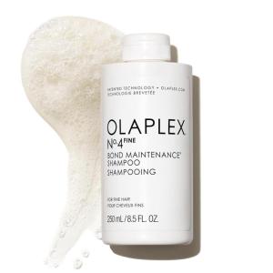 Olaplex Nº. 4 FINE Bond Maintenance Shampoo: Volumize & Strengthen | Gently Cleanse & Non Stripping | For Coily, Curly, Straight, and Wavy, Stocking Stuffers, 100 mL / 3.3 Fl Oz(8.5 Fl Oz (Pack of 1))
