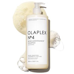 Olaplex No. 4 Bond Maintenance Shampoo, Repairs, Strengthens, & Nourishes All Hair Types, Adds Shine & Leaves Hair Feeling Soft(33.81 Fl Oz (Pack of 1))