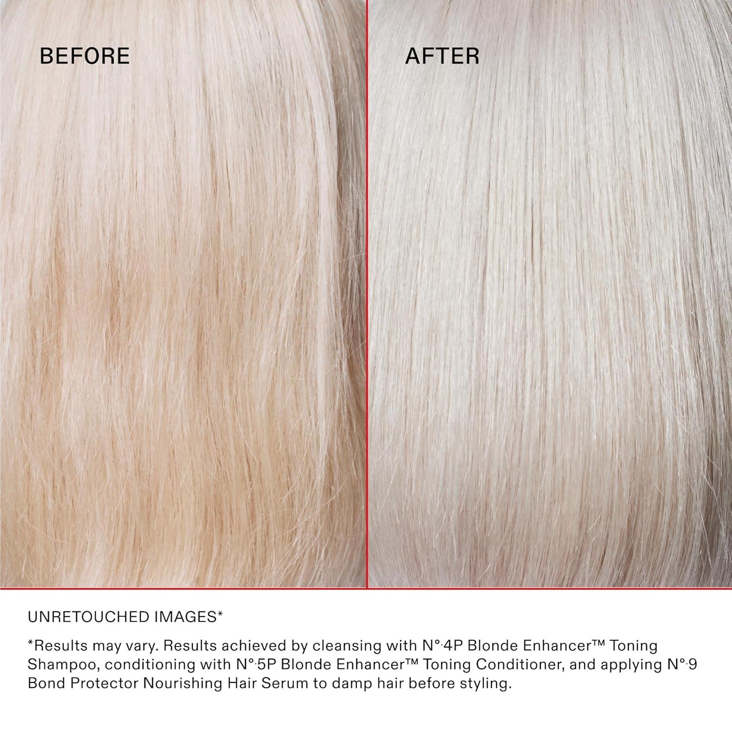 imageOlaplex No 5P Blonde Enhancer Purple Toning Conditioner Repairs Hydrates amp Brightens All Blonde Lightened amp Grey Hair338 Fl Oz Pack of 1
