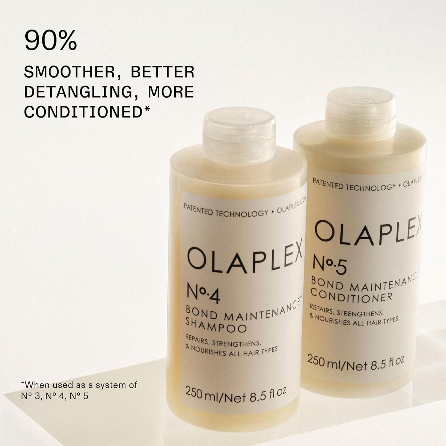 imageOlaplex Healthy Hair Discovery Travel Friendly Set Cleanse Hydrate Treat and Style Hair Reduce Breakage and Boost Shine amp Softness For Coily Curly Straight amp WavyMini Hair Essentials Set