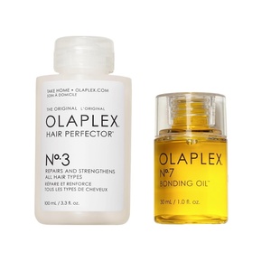 Olaplex No. 3 Hair Perfector Repairing Treatment & Prevents Future Damage + No. 7 Bonding Oil to Boost Shine & Visibily Softens Hair