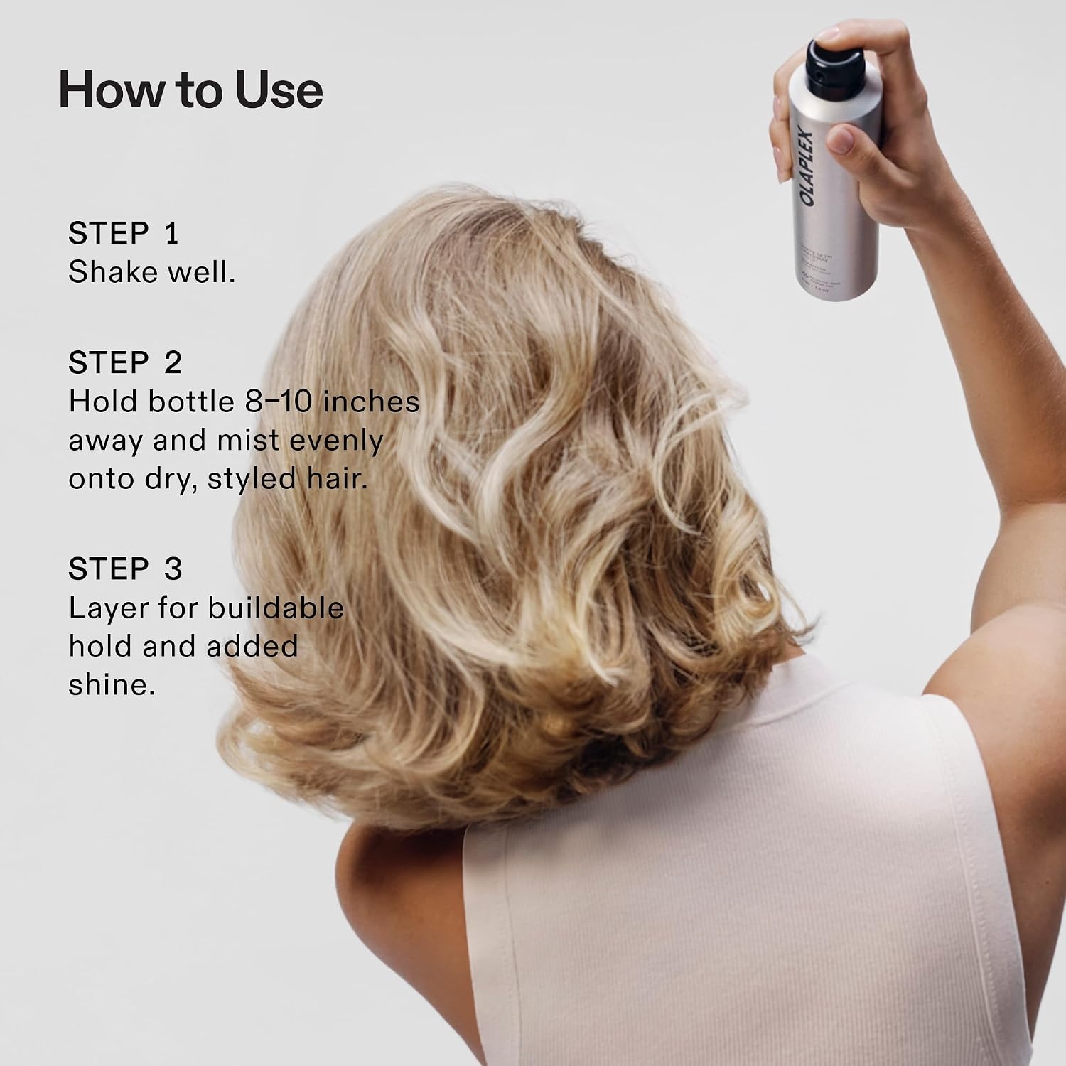 image:imageOlaplex Weightless No Crunch Shape Set Hair Spray57 g 2 oz